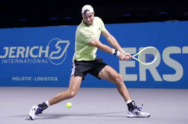 TENNIS - ATP, Tennis Herren Erste Bank Open VIENNA,AUSTRIA,22.OCT.24 - TENNIS - ATP World Tour, Erste Bank Open. Image shows Jan-Lennard Struff (GER).  GEPAxpictures xWalterxLuger
