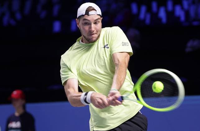TENNIS - ATP, Tennis Herren Erste Bank Open VIENNA,AUSTRIA,22.OCT.24 - TENNIS - ATP World Tour, Erste Bank Open. Image shows Jan-Lennard Struff (GER).  GEPAxpictures xWalterxLuger