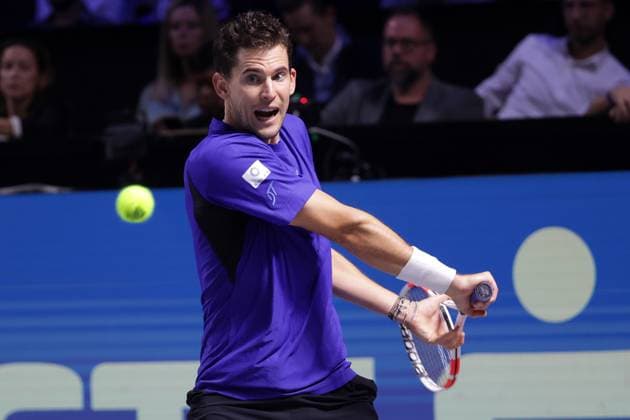 Sport Bilder des Tages TENNIS - ATP, Tennis Herren Erste Bank Open VIENNA,AUSTRIA,22.OCT.24 - TENNIS - ATP World Tour, Erste Bank Open. Image shows Dominic Thiem (AUT).  GEPAxpictures xWalterxLuger