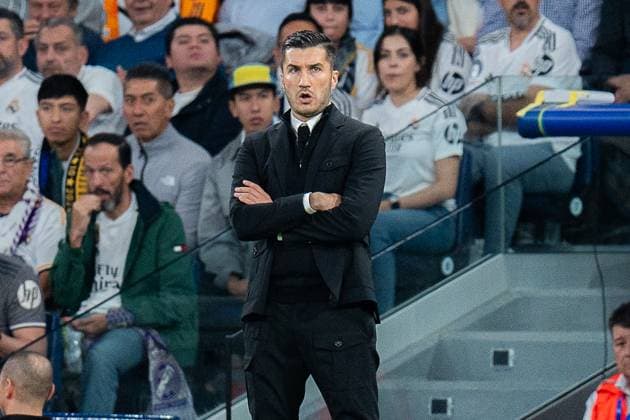 22.10.2024, Real Madrid vs. Borussia Dortmund, UEFA Champions League, 3. Spieltag Nuri Sahin (Borussia Dortmund, Trainer) Copyright: xBahhoxKarax