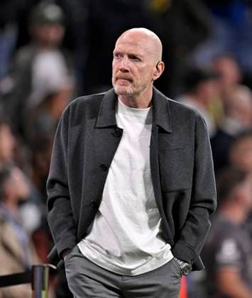 22.10.2024, Fussball UEFA Champions League 2024 2025, 3.Spieltag, Real Madrid - Borussia Dortmund, im Estadio Santiango Bernabeu in Madrid (Spanien), Matthias Sammer (Dortmund) ist nach dem Spiel bedient.