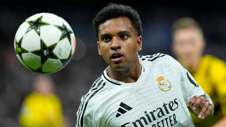 Real Madrid vs Borussia Dortmund Rodrigo Goes of Real Madrid CF during Real Madrid vs Borussia Dortmund at Santiago Bernabeu on October 22sd 2024 EDITORIAL USE ONLY Copyright: xx Senis-Cebolla ALFAQUIx 0774883113st