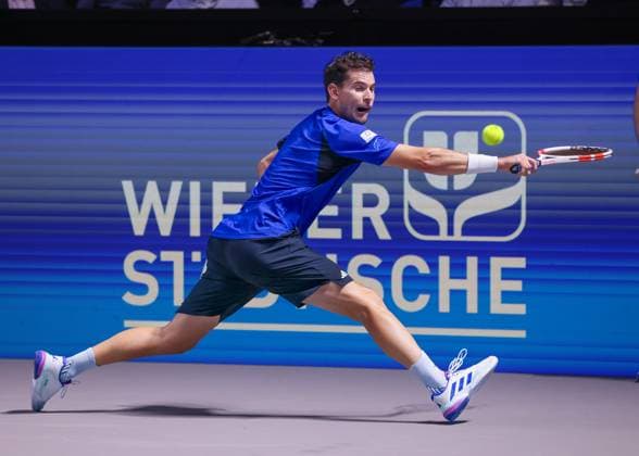 Dominic Thiem Tennis - ERSTE BANK OPEN 2024 - ATP, Tennis Herren 500 - Stadthalle - Wien - - Oesterreich - 22 October 2024. Copyright: xJuergenxHasenkopfx