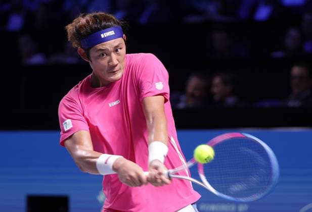TENNIS - ATP, Tennis Herren Erste Bank Open VIENNA,AUSTRIA,23.OCT.24 - TENNIS - ATP World Tour, Erste Bank Open. Image shows Zhizhen Zhang (CHN).  GEPAxpictures xWalterxLuger