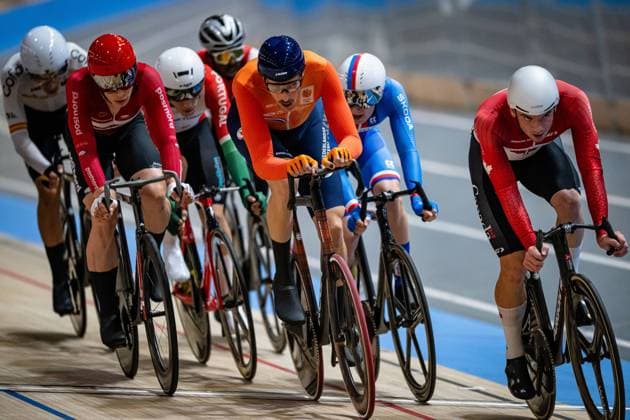 VAN SCHIP Jan Willem: UCI Track cycling, Rad, Radsport, Bahnrad, Bahn World Championships 2024 VAN SCHIP Jan Willem ( NED ) Netherlands Querformat - quer - horizontal - Landscape - Event Veranstaltung: UCI Track Cycling World Championships 2024 - Category Kategorie: Cycling - Track Cycling World Championships - Elite Men - Location Ort: Europe Denmark - Kopenhagen - Ballerup - Ballerup Super Arena - Discipline: Elimination Race - Distance: ... m - Date Datum: 20.10.2024 Sunday Day 5 -