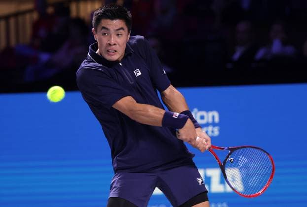 TENNIS - ATP, Tennis Herren Erste Bank Open VIENNA,AUSTRIA,23.OCT.24 - TENNIS - ATP World Tour, Erste Bank Open. Image shows Brandon Nakashima (USA).  GEPAxpictures xWalterxLuger