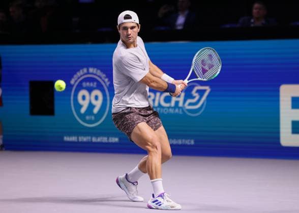 Marcos Giron Tennis - ERSTE BANK OPEN 2024 - ATP, Tennis Herren 500 - Stadthalle - Wien - - Oesterreich - 23 October 2024. Copyright: xJuergenxHasenkopfx