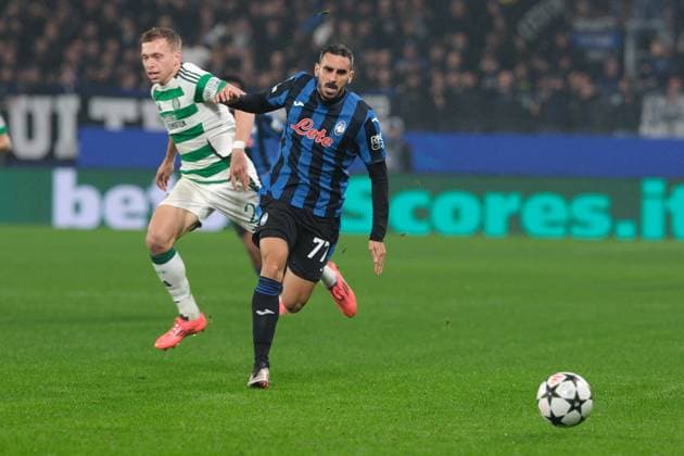 Davide Zappacosta of Atalanta BC 1907 in action during the UEFA Champions League 2024 2025 League Phase MD3 football match between Atalanta BC and Celtic FC at Gewiss Stadium on October 23, 2024, Bergamo, Italy.  Copyright: xRobertoxTommasini IPAxSportx xipx xx IPA_50882657 IPA_Agency_IPA50882657