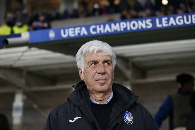 Gian Piero Gasperini Head Coach of Atalanta BC during Atalanta BC vs Celtic FC, 3Ã‚Â° round of Chanpions League 2024-25, game at Gewiss stadium in Bergamo (BG), Italy, on October 23, 2024.  Copyright: xDavidexCasentini IPAxSportx xipax xx IPA_50883364 IPA_Agency_IPA50883364