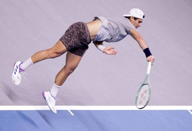 TENNIS - ATP, Tennis Herren Erste Bank Open VIENNA,AUSTRIA,23.OCT.24 - TENNIS - ATP World Tour, Erste Bank Open. Image shows Marcos Giron (USA).  GEPAxpictures xWalterxLuger