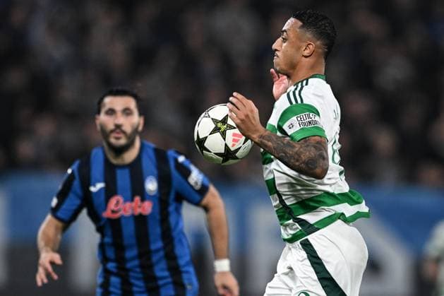 Mg Bergamo 23 10 2024 - Champions League Atalanta-Celtic foto Matteo Gribaudi Image nella foto: Adam Idah 
