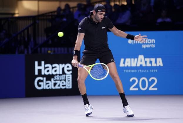 TENNIS - ATP, Tennis Herren Erste Bank Open VIENNA,AUSTRIA,23.OCT.24 - TENNIS - ATP World Tour, Erste Bank Open. Image shows Matteo Berrettini (ITA).  GEPAxpictures xWalterxLuger