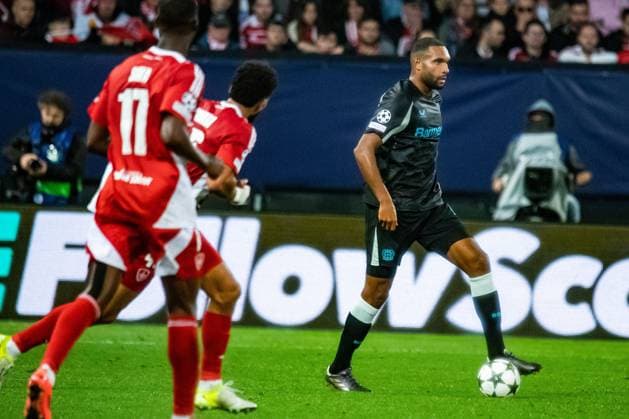 Jonathan Tah (Bayer Leverkusen) FOOTBALL : Stade Brestois vs Bayer Leverkusen - Ligue des Champions - 3ére Journée - 23 10 2024 BaptisteAutissier Panoramic 