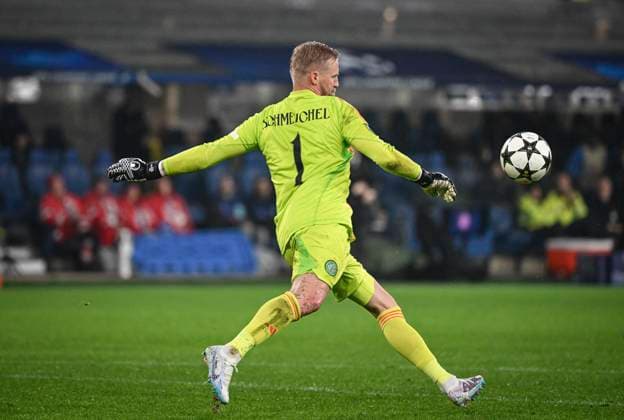 FUSSBALL CHAMPIONS LEAGUE SAISON 2024 2025 Vorrunde 3. Spieltag Atalanta Bergamo - Celtic Glasgow 23.10.2024 Torwart Kasper Schmeichel (Celtic Glasgow)
