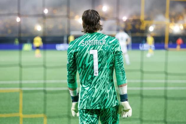 Young Boys - Inter Mailand Torwart Yann Sommer (Inter) 23.10.2024 Wankdorf Stadion Bern, SCHWEIZ, Saison 2024 2025 Herren Fussball Champions League BSC Young Boys Bern - Inter Mailand Torwart Yann Sommer (Inter)
