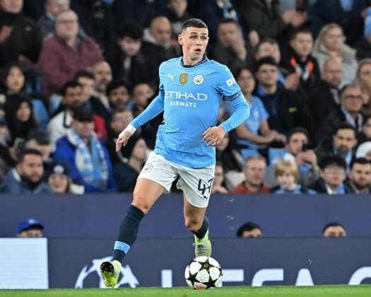 UEFA Champions League, League Stage Manchester City v Sparta Prague Phil Foden of Manchester City in action during the UEFA Champions League, League Stage Manchester City v Sparta Prague at Etihad Stadium, Manchester, United Kingdom, 23rd October 2024 (Photo by Cody Froggatt News Images) Manchester Etihad Stadium Manchester United, ManU Kingdom Copyright: xCodyxFroggatt NewsxImagesx