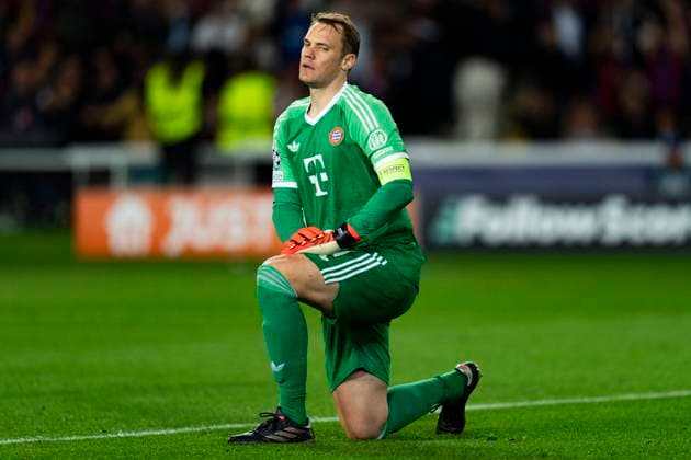 Sport Bilder des Tages 23.10.2024, xslx, Fussball UEFA Champions League, FC Barcelona, Barca - FC Bayern München emspor, v.l. Manuel Neuer (FC Bayern Muenchen) (DFL DFB REGULATIONS PROHIBIT ANY USE OF PHOTOGRAPHS as IMAGE SEQUENCES and or QUASI-VIDEO) Barcelona