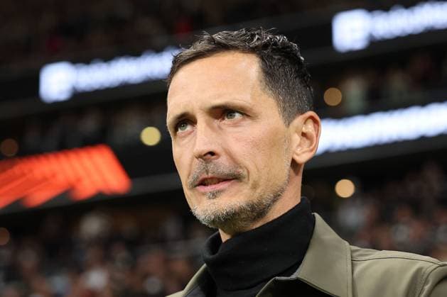 2024.10.24 UEFA Europa League phase Matchday 3 Eintracht Frankfurt - Rigas FS v.l., headoach, Trainer Dino Topmöller (Eintracht Frankfurt) (DFL DFB REGULATIONS PROHIBIT ANY USE OF PHOTOGRAPHS as IMAGE SEQUENCES and or QUASI-VIDEO) Copyright: JoaquimxFerreira