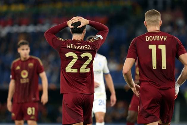 Rome, Italy 24.10.2024: Mario Hermoso of Roma during the Uefa Europa League 2024-2025, day 3, football match between AS Roma vs Dynamo Kiev at Olympic Stadium in Rome.  Copyright: xMarcoxIacobucci IPAxSportx xipa-x xx IPA_50918076 IPA_Agency_IPA50918076