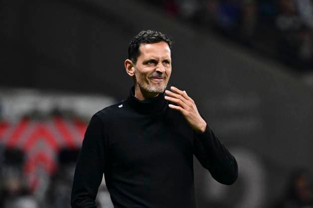 Chef-Trainer Dino Topmueller (Eintracht Frankfurt), Eintracht Frankfurt vs. Riga FS, Europa League, 1. Runde, 24.10.2024 Frankfurt Hessen Deutschland