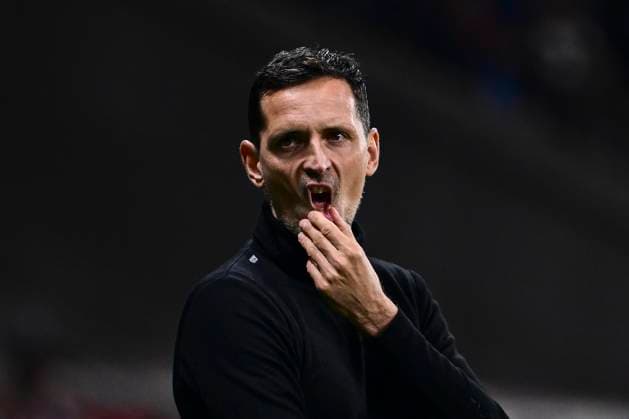 Chef-Trainer Dino Topmueller (Eintracht Frankfurt), Eintracht Frankfurt vs. Riga FS, Europa League, 1. Runde, 24.10.2024 Frankfurt Hessen Deutschland