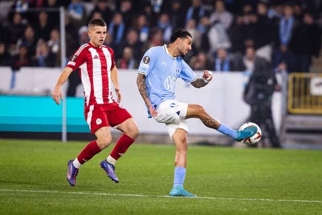 MALMÖ FF - OLYMPIACOS FC Sergio Pena of Malmö FF during the UEFA Europa League, league stage match between Malmö FF and Olympiacos FC. Eleda Stadion, Malmo, Sweden, October 24, 2024. Photo by Branislav Racko Copyright: xx 080A1792
