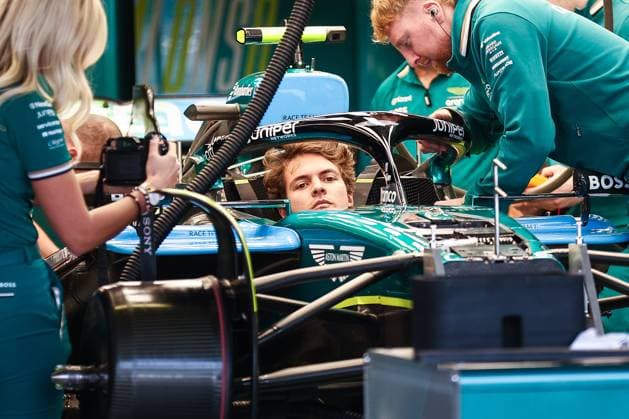 DRUGOVICH Felipe (bra), Reserve Driver of Aston Martin F1 Team, portrait during the Formula 1 Gran Premio de la Ciudad de Mexico 2024, 20th round of the 2024 Formula One World Championship, WM, Weltmeisterschaft from October 25 to 27, 2024 on the Autodromo Hermanos Rodriguez, in Mexico City, Mexico - F1 - MEXICO CITY GRAND PRIX 2024 DPPI Panoramic  241024_R20_MESSICO_DP_EA025861