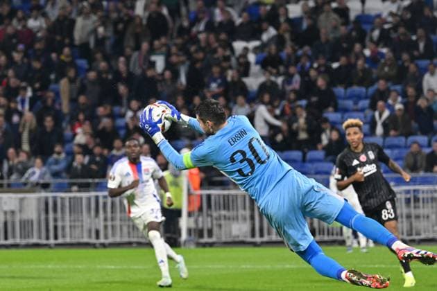 Ersin Destanoglu (besiktas) FOOTBALL: Olympique Lyonnais vs Besiktas - 24 10 2024 FredericChambert Panoramic 