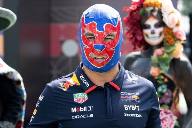 24.10.2024, xrarjax, Motorsport FIA Formel 1, Großer Preis von Mexiko 2024 emspor, v.l. Sergio Perez (Oracle Red Bull Racing) Startnummer 11 Mexiko-Stadt