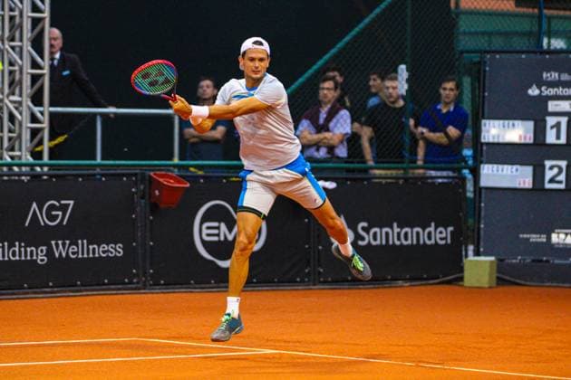 ATP, Tennis Herren challenger curitiba suspended match between meligeni and ficovick Curitiba (pr), 10 24 2024- tennis atp challenger curitiba felipe meligeni ficovich- the match between felipe meligeni alves (bra) against juan pablo ficovich for the atp challenger curitiba with the score tied at 1 set for each was suspended due to heavy rains in curitiba, the match being played on the graciosa country club court on the night of this thursday, october 24, 2024. (Foto: Edson De Souza Thenews2 imago images)  Copyright: xEdsonxTeodoroxDexSouzax