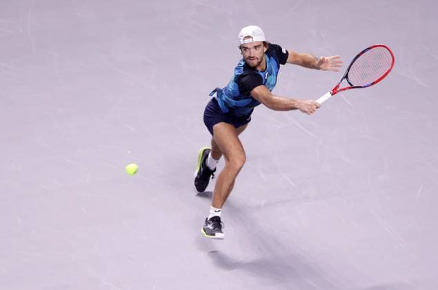 TENNIS - ATP, Tennis Herren Erste Bank Open VIENNA,AUSTRIA,25.OCT.24 - TENNIS - ATP World Tour, Erste Bank Open. Image shows Tomas Machac (CZE).  GEPAxpictures xWalterxLuger
