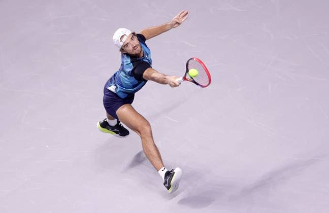 TENNIS - ATP, Tennis Herren Erste Bank Open VIENNA,AUSTRIA,25.OCT.24 - TENNIS - ATP World Tour, Erste Bank Open. Image shows Tomas Machac (CZE).  GEPAxpictures xWalterxLuger