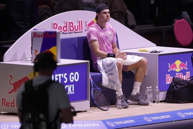 TENNIS - ATP, Tennis Herren Erste Bank Open VIENNA,AUSTRIA,25.OCT.24 - TENNIS - ATP World Tour, Erste Bank Open. Image shows Jack Draper (GBR).  GEPAxpictures xWalterxLuger