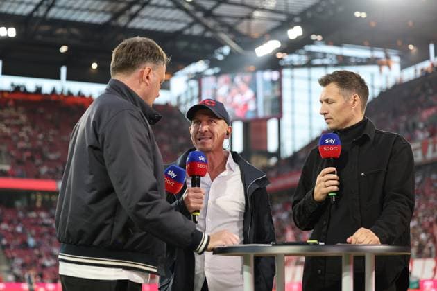 GER, 2.FBL. 1. FC Koeln vs. SC Paderborn 25.10.2024, Rheinenergie Stadion, Koeln, GER, 2.FBL. 1. FC Koeln vs. SC Paderborn, im Bild: Gerhard Struber Chefrainer, Headcoach (1.FC Koeln), im Interview