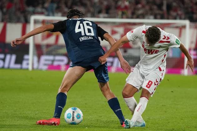 Fussball, 2.BL Saison 2024 2025, 1.FC Köln - SC Paderborn RheinenergieStadion Köln luis engelns, SC Paderborn, luca waldschmidt,