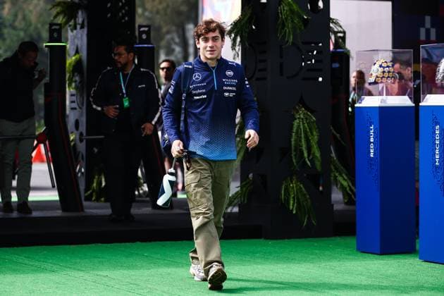 COLAPINTO Franco (arg), Williams Racing FW46, portrait during the Formula 1 Gran Premio de la Ciudad de Mexico 2024, 20th round of the 2024 Formula One World Championship, WM, Weltmeisterschaft from October 25 to 27, 2024 on the Autodromo Hermanos Rodriguez, in Mexico City, Mexico - F1 - MEXICO CITY GRAND PRIX 2024 DPPI Panoramic  241025_R20_MESSICO_DP_EA027746