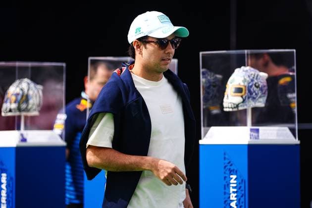 PEREZ Sergio (mex), Red Bull Racing RB20, portrait during the Formula 1 Gran Premio de la Ciudad de Mexico 2024, 20th round of the 2024 Formula One World Championship, WM, Weltmeisterschaft from October 25 to 27, 2024 on the Autodromo Hermanos Rodriguez, in Mexico City, Mexico - F1 - MEXICO CITY GRAND PRIX 2024 DPPI Panoramic  241025_R20_MESSICO_DP_EA027794