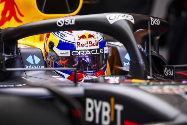 VERSTAPPEN Max (ned), Red Bull Racing RB20, portrait during the Formula 1 Gran Premio de la Ciudad de Mexico 2024, 20th round of the 2024 Formula One World Championship, WM, Weltmeisterschaft from October 25 to 27, 2024 on the Autodromo Hermanos Rodriguez, in Mexico City, Mexico - F1 - MEXICO CITY GRAND PRIX 2024 DPPI Panoramic  241025_R20_MESSICO_EA017473