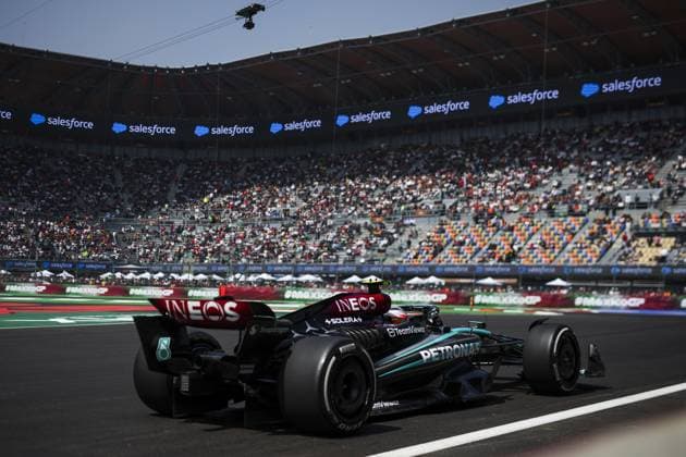 12 KIMI ANTONELLI Andrea (ita), Mercedes AMG F1 Team W15, action during the Formula 1 Gran Premio de la Ciudad de Mexico 2024, 20th round of the 2024 Formula One World Championship, WM, Weltmeisterschaft from October 25 to 27, 2024 on the Autodromo Hermanos Rodriguez, in Mexico City, Mexico - F1 - MEXICO CITY GRAND PRIX 2024 DPPI Panoramic  241025_R20_MESSICO_FGDN7539