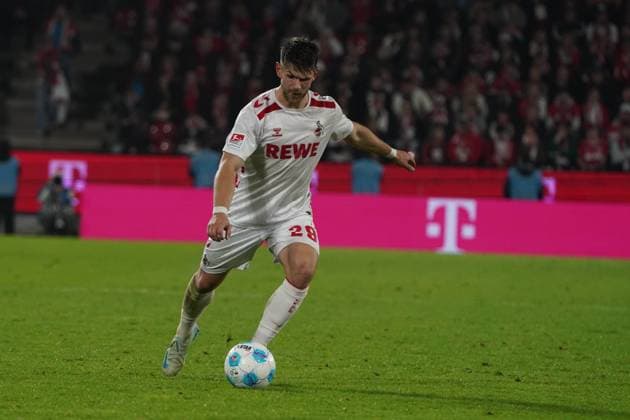 Fussball, 2.BL Saison 2024 2025, 1.FC Köln - SC Paderborn RheinenergieStadion Köln jan thielmann FC Köln, Aktion, Einzelbild