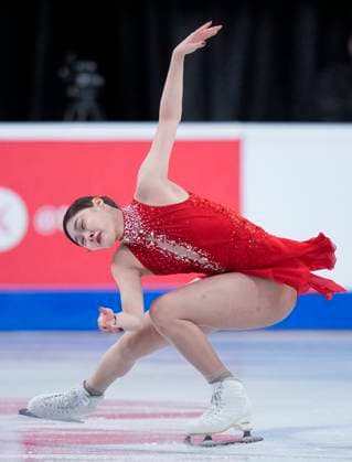 Seoyeong Wi of Korea skates during the womens short program at the ISU Figure skating, Eiskunstlauf Skate Canada competition on October 25, 2024 in Halifax, Canada. Noxthirdxpartyxsales  (271159499)
