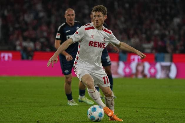 Fussball, 2.BL Saison 2024 2025, 1.FC Köln - SC Paderborn RheinenergieStadion Köln Florian Kainz, FC Köln, Aktion, Einzelbild