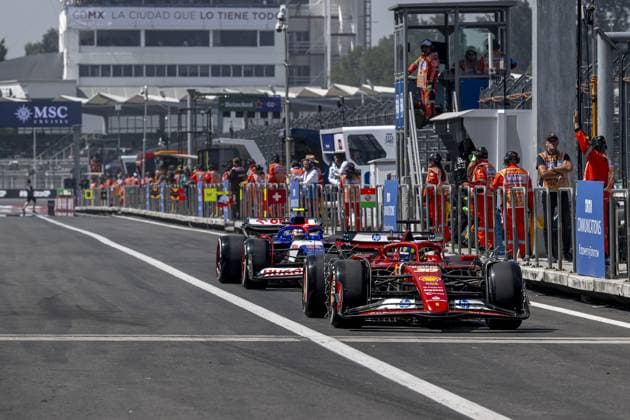 Mexico City - 25-10-2024, Autodromo Hermanos Rodriguez, Oliver Bearman at the Formula 1 Mexico Grand Prix 2024 Friday Formula 1 Mexico Grand Prix 2024 Friday  x26569282x Copyright: