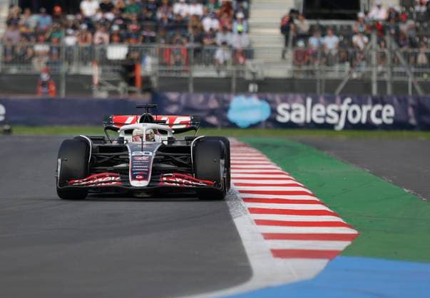 F1 Grand Prix of Mexico - Practice Haas driver Kevin Magnussen participates in Practice 2 of the Formula 1 Mexico City Grand Prix in Mexico City, Mexico, on October 25, 2024. Mexico City Mexico City Mexico  Copyright: xGerardoxVieyrax originalFilename:vieyra-notitle241025_npvB1.jpg
