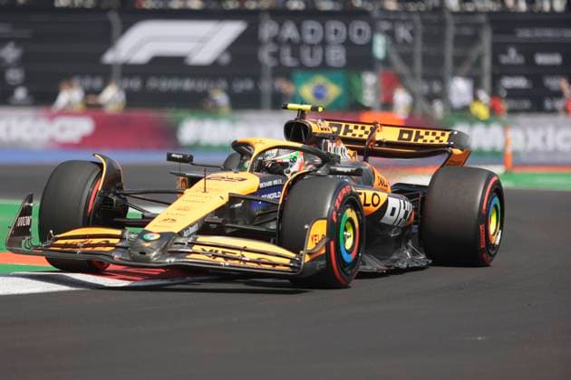 F1 Grand Prix of Mexico - Practice A McLaren driver participates in practice 1 for the Mexico City Grand Prix in Mexico City, Mexico, on October 25, 2024. Mexico City Mexico City Mexico  Copyright: xGerardoxVieyrax originalFilename:vieyra-notitle241025_npfqT.jpg