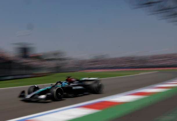 F1 Grand Prix of Mexico - Practice A Mercedes-Petronas driver participates in practice 1 of the Mexico City Grand Prix in Mexico City, Mexico, on October 25, 2024. Mexico City Mexico City Mexico  Copyright: xGerardoxVieyrax originalFilename:vieyra-notitle241025_npk60.jpg