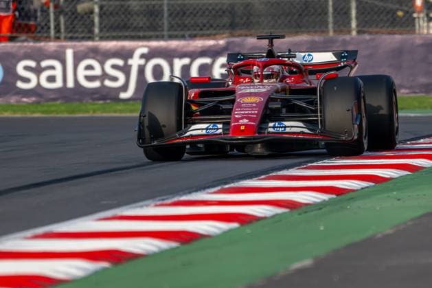 MEXICO CITY, MEXICO: Charles Leclerc, racing for the Ferrari team during the 2024 Formula 1 Mexico City Grand Prix at the Autodromo Hermanos Rodriguez in Mexico City, Mexico