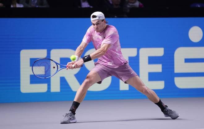 TENNIS - ATP, Tennis Herren Erste Bank Open VIENNA,AUSTRIA,26.OCT.24 - TENNIS - ATP World Tour, Erste Bank Open. Image shows Jack Draper (GBR).  GEPAxpictures xWalterxLuger