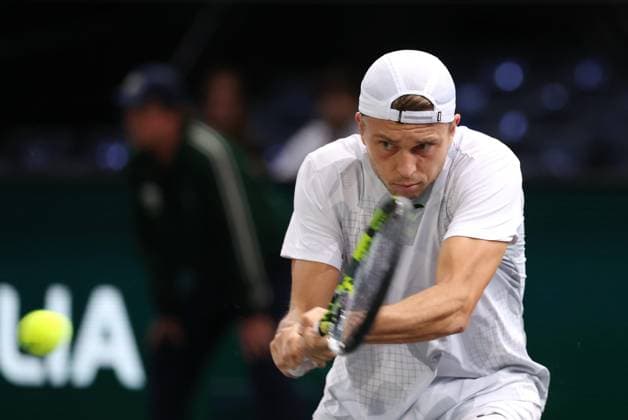 ROLEX PARIS MASTERS TENNIS 2024 Thierry Larret Maxppp. Tennis. Rolex Paris Masters. Accorhotels Arena, Paris (75), le 26 Octobre 2024. Qualifications : Alexandre MULLER (FRA) vs Roberto CARBALLES BAENA (ESP) Paris (75) ILE DE FRANCE FRANCE  Copyright: xMAXPPPxThierryxLarretx TL_20241026_7105 0775477967st
