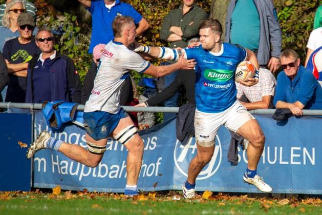 26.10.2024, Rugby 1. Bundesliga Süd West, Saison 2024 25, 6. Spieltag: SC Neuenheim gegen TSV Handschuhsheim